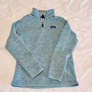Youth Patagonia half zip pullover